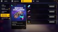Click the claim button beside the rewards (Image via Garena)